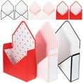 thumbnail image 4 of IDEANATEGRATE 9Pcs Floral Envelopes in Envelope Shape Case for Plants and Flowers Decoration, 4 of 8