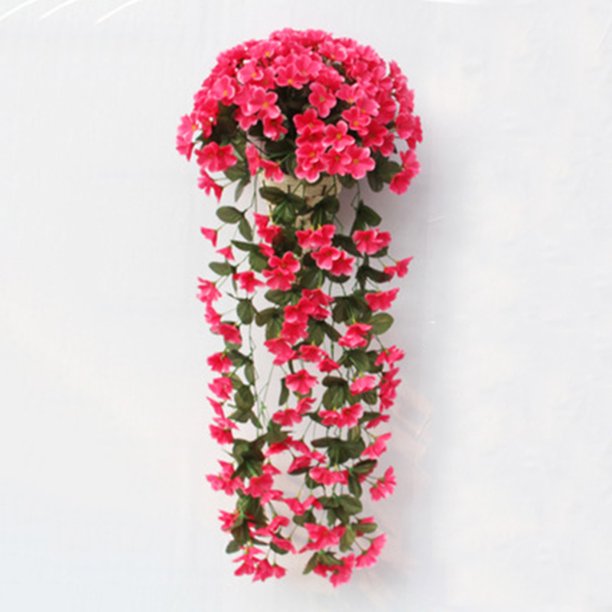 Vivid Artificial Hanging Orchid Bunch Silk Long Hanging Bush Flowers