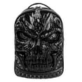 thumbnail image 1 of Cool Skull Shape Men's Leather Backpack - Stylish, Spacious, and Perfect for Traveling!, 1 of 5