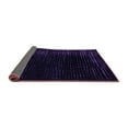 thumbnail image 2 of Ahgly Company Indoor Round Abstract Purple Modern Area Rugs, 3' Round, 2 of 4