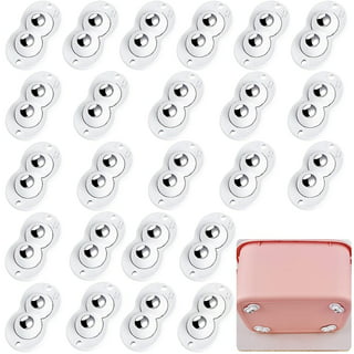 Self Adhesive Mini Caster Wheels, 360 Degree Wheels for Appliances, Appliance  Wheels for Small Kitchen Appliances, Mini Swivel Wheels for Storage Box,  Trash Can, Furniture (8, Type B White) 