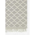 thumbnail image 2 of Momeni EMBEREMR-2IVY5080 5 x 8 ft. Ember Hand Woven Contemporary Rectangle Area Rug, Ivory, 2 of 6