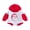 Red, variant on Bagilaanoe Newborn Baby Girl Boy Christmas Hooded Romper Sweatshirt Long Sleeve Bodysuit Letter/Stripe/Santa Claus Print Pullover 3M 6M 12M 18M Infant Casual Tee Tops