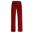 thumbnail image 7 of Xuniizn Pajamas Pants for Women, Plus Size Elastic Christmas Plaid Loungewear Pants, Holiday Cozy Casual Pajamas, 7 of 7