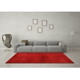 thumbnail image 3 of Ahgly Company Indoor Rectangle Abstract Orange Modern Area Rugs, 2' x 3', 3 of 4