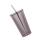 thumbnail image 3 of Vaso de acero inoxidable aisdo - Vaso de viaje con - Vasos de doble pared al vacío de agua para café, té y bebidas - 3 colores Pta Baoblaze Vaso con Pajita, 3 of 5