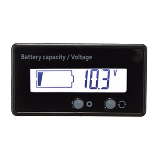 Scienceny Indicador de de vehículo eléctrico LCD, medidor de acidez de plomo, probador de capacidad de batería, Analizador de indicador, de de Artesanía No.03