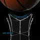 thumbnail image 3 of Soporte de bola de acrílico Soporte de bola Soporte de bola Soporte de acrílico Soporte de bola Soporte para baloncesto Fútbol Voleibol Práctica Pelota Softbol (Transparente), 3 of 4