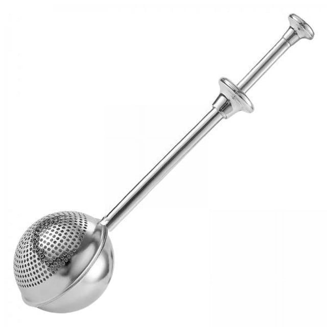 Dispensador de harina,Esparcidor de polvo Dispensador de harina telescópico, de harina manual Herramienta para hornear en la cocina del hogar,Acero inoxidable Azúcar Especias de