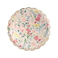 thumbnail image 2 of Juego de platos de papel Meri Meri Floral, borde festoneado, 21 cm, 2 of 6