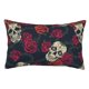 thumbnail image 1 of Balery Roses Skulls Funda de Cojín Estampada, Regalos para Mujeres, Regalos de Amor para Ella, Regalos para Novia o Esposa, Funda de Almohada-16"x24", 1 of 6