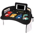 thumbnail image 3 of Corralitos de bebé portátil, mesa de placa para coche, almacenamiento de mesa para niño, asiento de coche de bebé, cochecito de dibujos animados, juguete para niños, soporte de agua y comida, escritor, 3 of 4