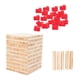 thumbnail image 4 of 100 piezas de juegos de apilamiento de madera, bloques de caída, actividades de aprendizaje preescolar, juguetes Montessori, rompecabezas para fiestas, 4 of 9