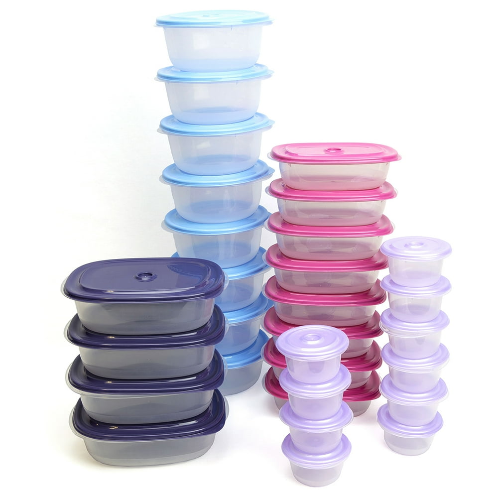 60pc. Snap Tops Airtight Food Storage Containers - Walmart.com ...