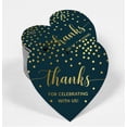 thumbnail image 2 of Inkdotpot Thanks For Celebrating With Us Bridal Shower-Baby Shower-Retirement-Wedding-Birthday Bottle Tag Real Gold Foil Favor Hang Tags Pack Of 100, 2 of 6
