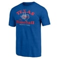 thumbnail image 2 of Men's Royal Texas Rangers Our Game Tri-Blend T-Shirt, 2 of 3