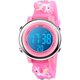 thumbnail image 1 of Reloj para niños con dibujos animados en 3D, resistente al agua, reloj infantil con luz de 7 colores, con despertador y cronómetro, adecuado para niñas de 3 a 10 años, 1 of 7