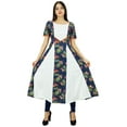 thumbnail image 7 of Bimba Women Designer Printed Dress Cotton Anarkali Kurti Flaired Kurti Clothing, 7 of 7