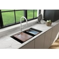 thumbnail image 3 of BOCCHI 1616-504-0126 Dual-Mount Bowl Granite Composite Kitchen Sink Matte Black, 3 of 6