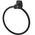 thumbnail image 4 of Mainstays Square Style 4 Piece Wall Mount Steel Towel Holder Bath Hardware Set, Matte Black, 4 of 12