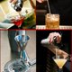 thumbnail image 4 of Juego de cóctel de barra de 10 piezas, kit de coctelera para hacer bebidas, mezclador de acero inoxi Abody 550ml, 4 of 7