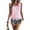 Pink #023, variant on Tank Tops for Women Cute Lace Trim Square Neck Y2k Sleeveless Tank Top Slim Fit Basic Blouse Casual Summer Outfits Cami Tops, XL