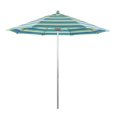 thumbnail image 2 of California Umbrella Venture 9' Silver Market Umbrella in Seaside, 2 of 5