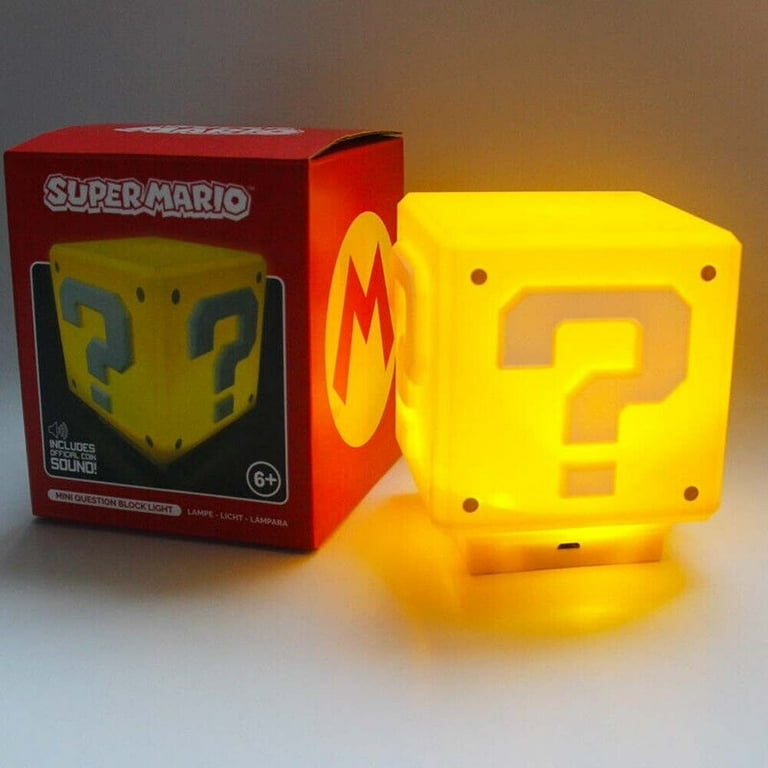 Geeknet Super Mario Bros. Question Block Lamp GameStop Exclusive | GameStop