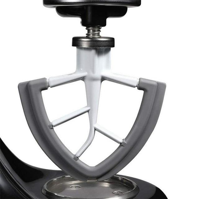 Tilt-Head Flat Beater Silicone Mixer Paddle Home Kitchen Mixing Attachment; Home Kitchen Mixing Attachment Replacement for Kitchenaid 4.5-5QT