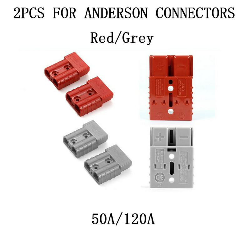 Connecteur D'alimentation Pour Batterie Anderson, 50/120a, 600v