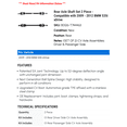 thumbnail image 2 of Rear Axle Shaft Set 2 Piece - Compatible with 2009 - 2012 BMW 535i xDrive 2010 2011, 2 of 2