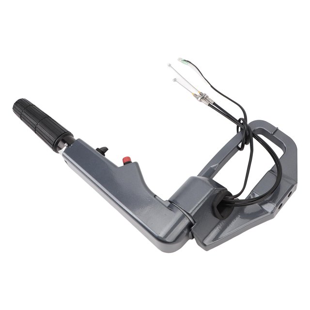 Engine Steering Tiller Arm, 66T W0084 02 4D Aluminum Alloy Steering Handle Assy For E40X Outboard Engine Motor