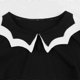 thumbnail image 5 of Women Halloween Short Sleeve Keyhole Swing Midi Dress Bat Spider Web Embroidery Vintage Gothic Punk Cosplay Party Clubwear 3XL-, 5 of 5