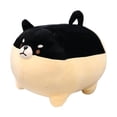 thumbnail image 1 of Juguete de peluche para perros Yotijar Almohada suave 40 cm negro, 1 of 8
