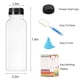 thumbnail image 3 of Botellas de jugo SUPERLELE de plástico con tapones, 16 oz/500 ml, paquete de 20, 3 of 7