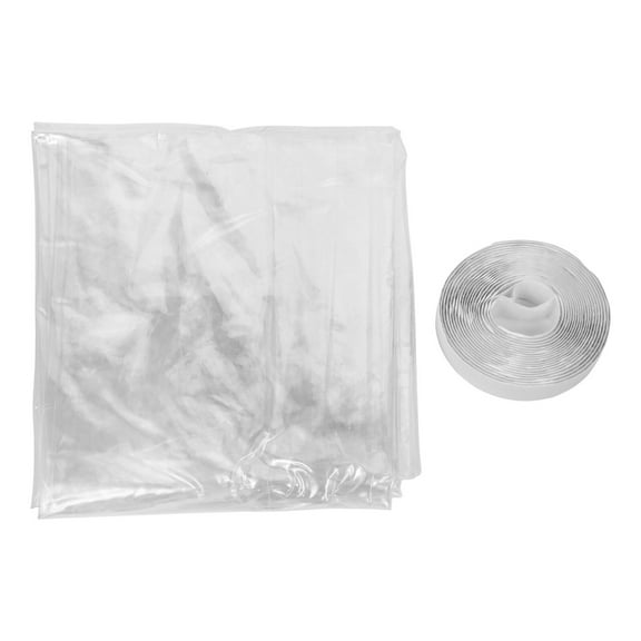 OUNONA 120 X110cm Window Sealant Thermal Film Transparent