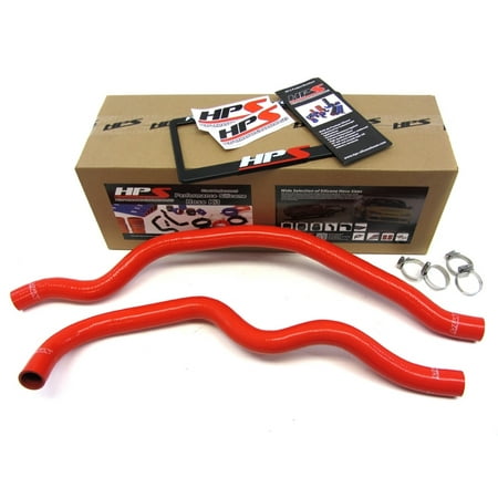 HPS Red Reinforced Silicone Radiator Hose Kit Coolant for Honda 00-09 S2000 AP1 AP2