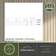 thumbnail image 6 of Carrington 3 Light Black and Solid Wood Walnut Finish Slat Farmhouse Bathroom Vanity Fixture, 6 of 11
