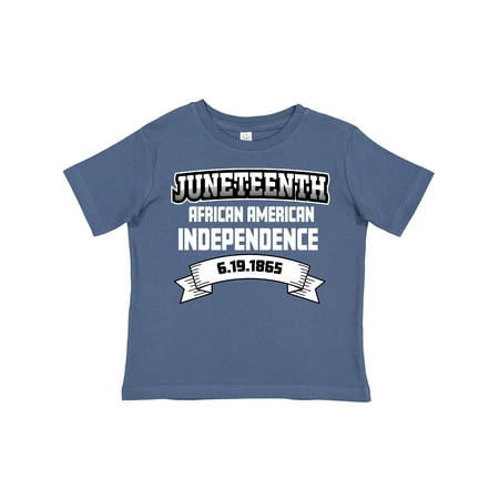 

Inktastic African American Independence Juneteenth Gift Toddler Boy or Toddler Girl T-Shirt