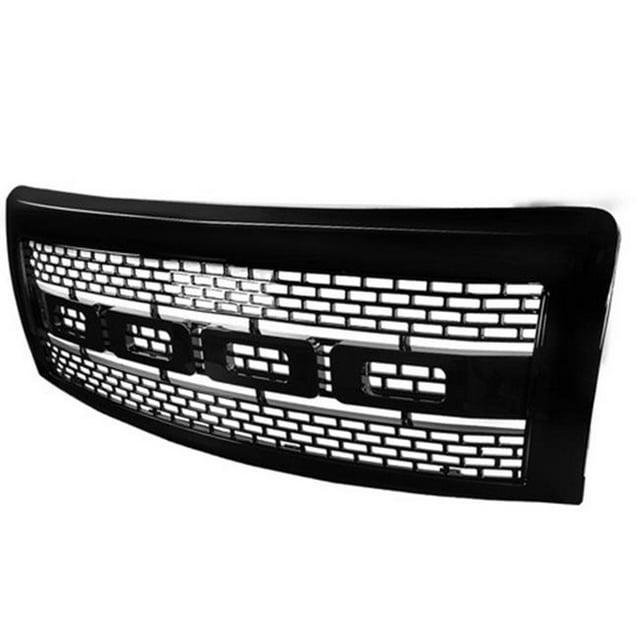 Spec-D Tuning HG-F15009JM-R-RS Grille Style Raptor pour Ford F150 09 à 14 - Noir - 8 x 20 x 50 Po.
