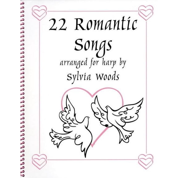 22 Romantic Songs for the Harp, (Paperback)