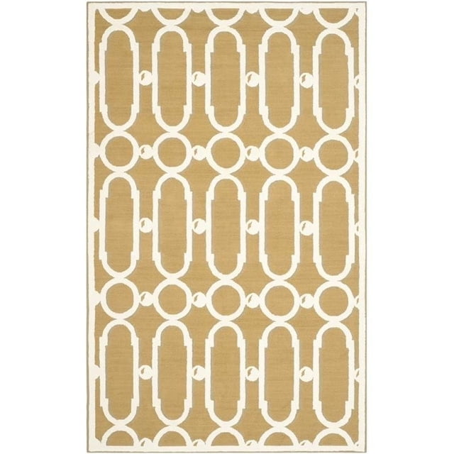 Safavieh Newport Olive Contemporary Rug - 5'6" x 8'6"