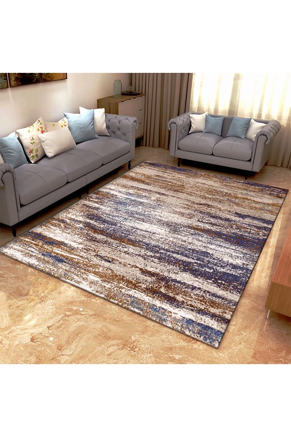 Modern Area Rugs Creative Floor Carpet with Abstract Patterns for Dining Room Living Room Bedroom