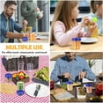 thumbnail image 7 of SuperTop [10 Pack] 4oz Salad Dressing Container to Go -with Lids Leakproof Condiment Containers with Screw Lids Reusable Stackable Plastic Dip Sauce, 7 of 7
