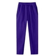 thumbnail image 3 of SNOWSONG Tear away Pants for Men Clearance! Men's Casual Pants Sweatpants Solid Color Running Fitness Pants, Side Snap Pants, Sweatpants for Men, Baggy Sweatpants 1PC Pants Purple 2XL, 3 of 3