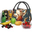 thumbnail image 3 of Balery Chef Chicken With Beer Bottles Bolsa de Aislamiento Portátil – Bolsa de Almuerzo con Forro de Aluminio Mejorado, Funda Impermeable y Fácil de Limpiar para Picnic y Caja de Almuerzo, 3 of 6