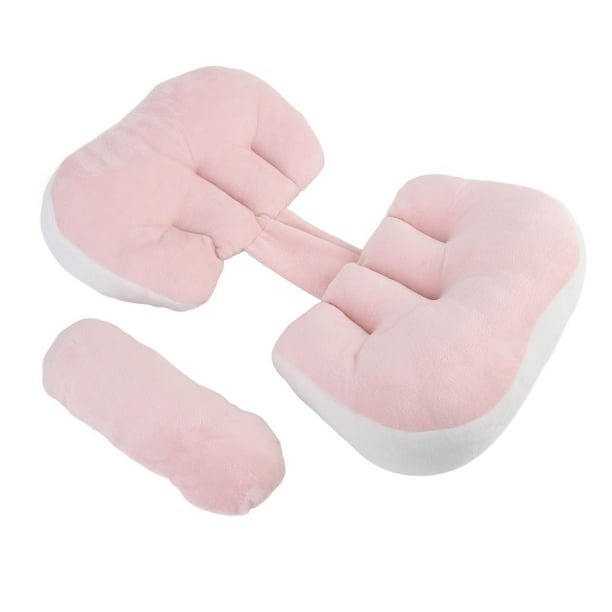 Almohada De Cuña Para Dormir Para El Embarazo, Elaborado Con Fibra De Poliéster De , La Forma U Ofrece Comodidad Incomparable, Soporte Del Vientre, Almohada De Cuerpo