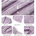 thumbnail image 6 of UVN Fleece Robes for Women Winter Plush Long Bathrobes Soft Cozy Fluffy Premium Sleepwear Housecoats, 6 of 9