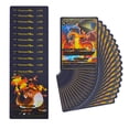 thumbnail image 1 of Plush Doll 55 Pcs TCG Gold Foil Assorted Cards, GX V-Vmax DX Charizard Card Common/Uncommons Card V-max Card Coll-ection, 1 of 5
