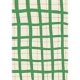 thumbnail image 3 of 1x Studio 14x18 Black Modern Framed Museum Art Print Titled - Green Grid, 3 of 5